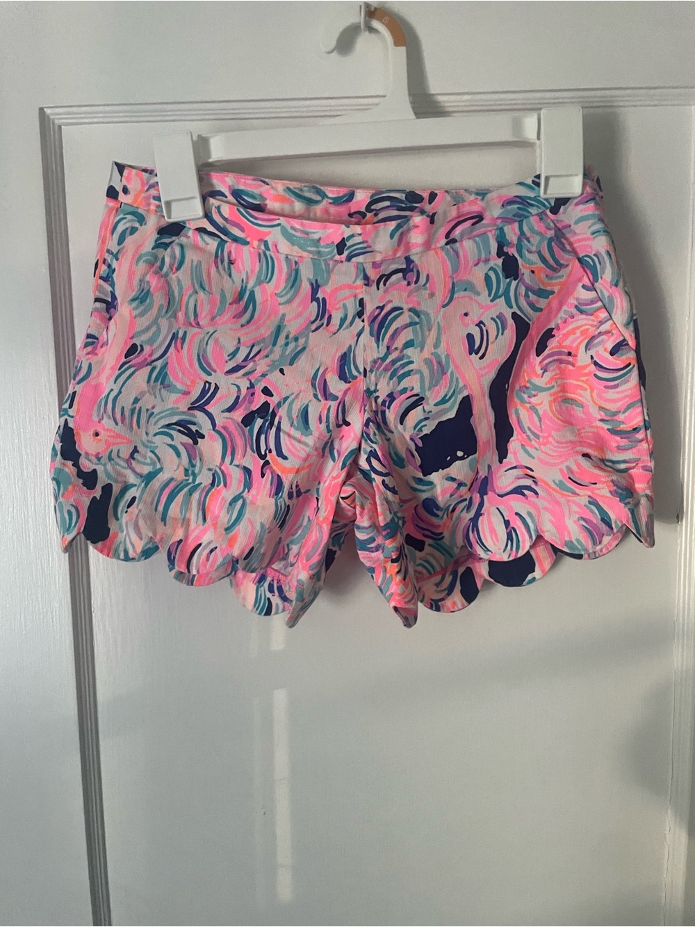 Lilly Pulitzer Magnolia Shorts Pelican Pink Head In The Sand Size 00
